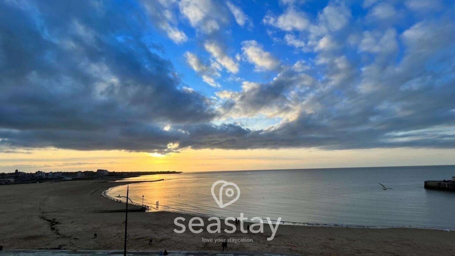 شقة Sea Garden Ramsgate Sleeps4 Parking Amazing Views المظهر الخارجي الصورة